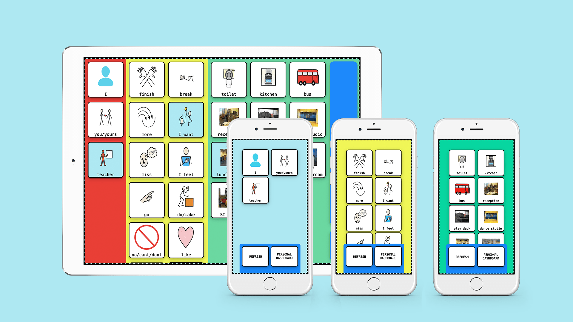 AAC Tablet and Mobile Interface