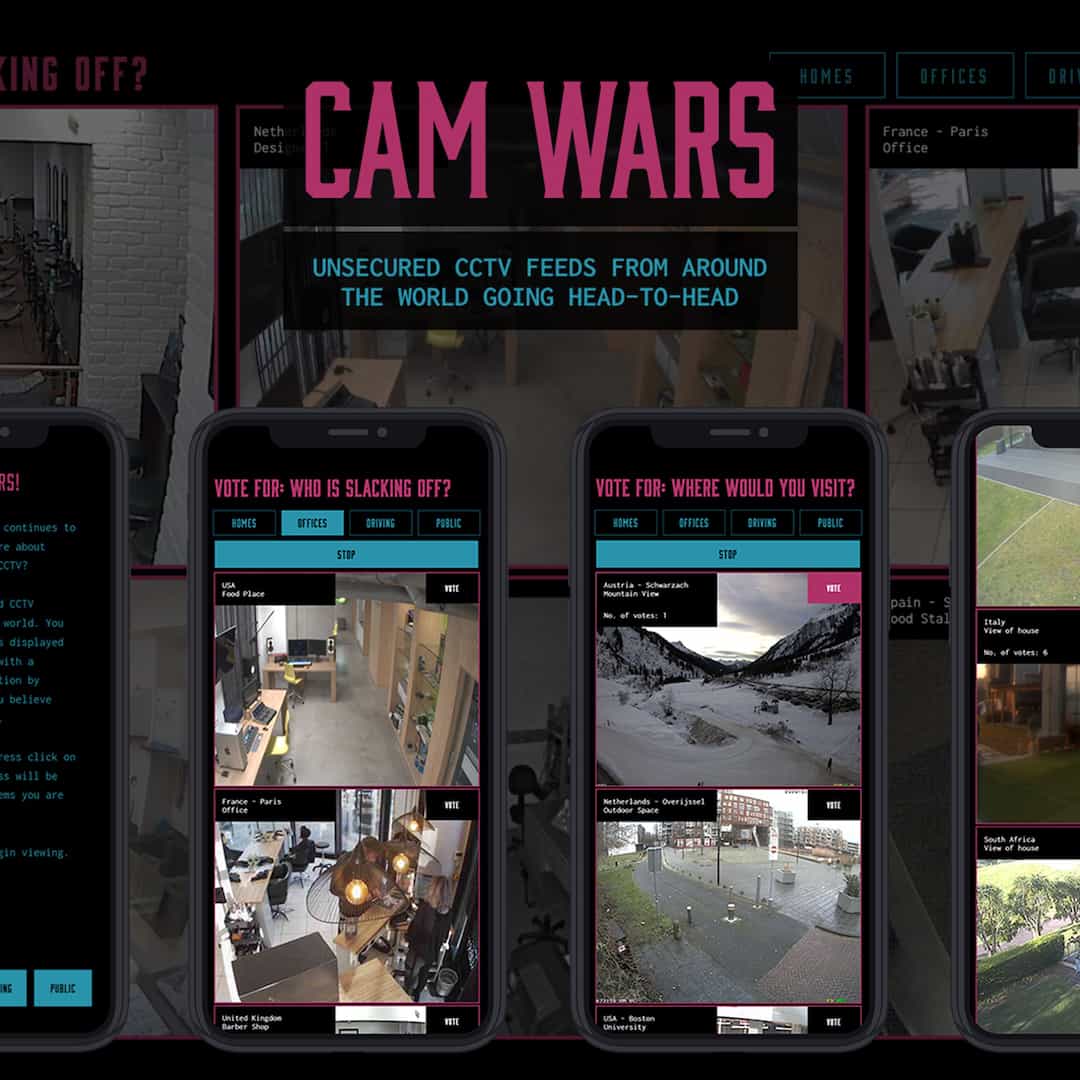 Cam Wars – Exposing Unsecured Web-Connected Cameras