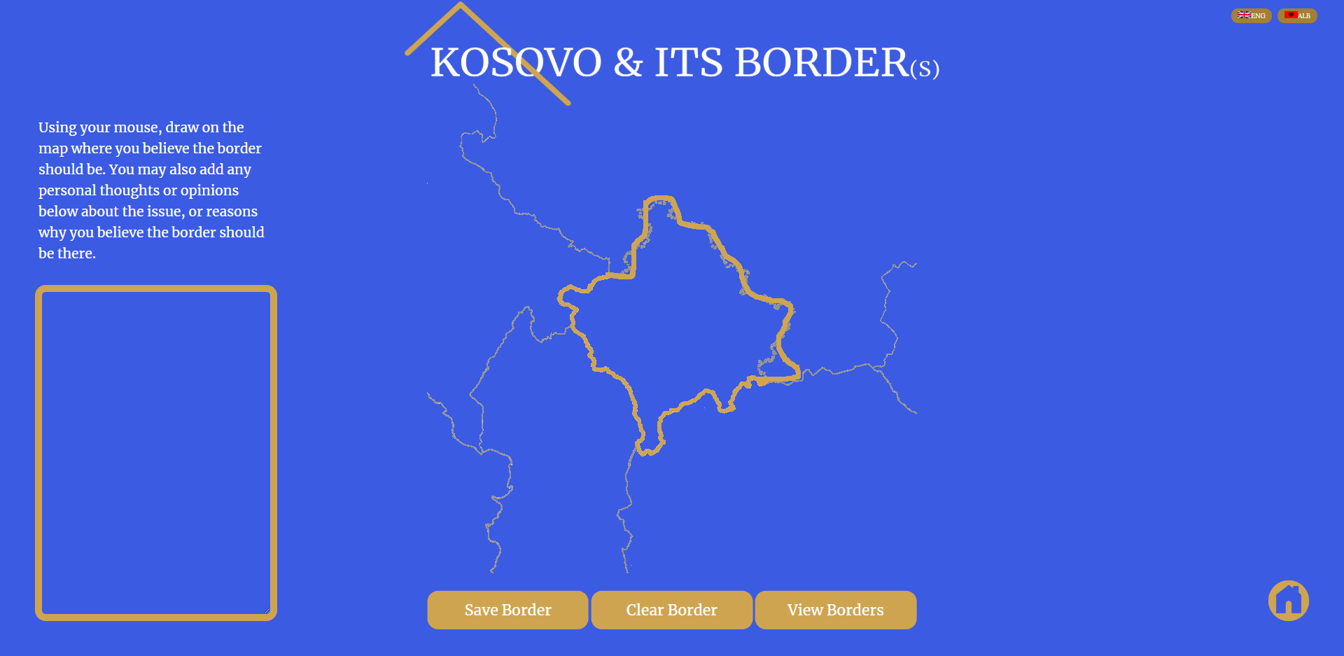 Kosovo & Its Border(s) Interface Overview